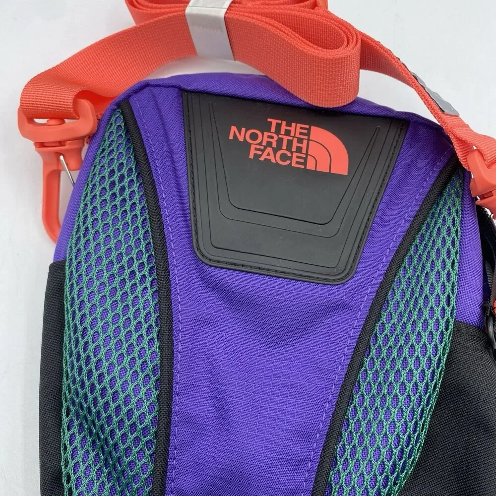 The North Face Y2K Shoulder Bag Adult OSFA Purple Blue Hiking Outdoors NWT